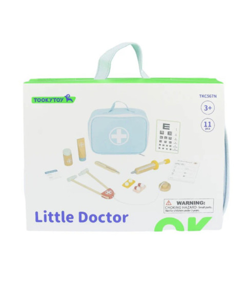 TK Set din lemn Doctor Blue, 60633
